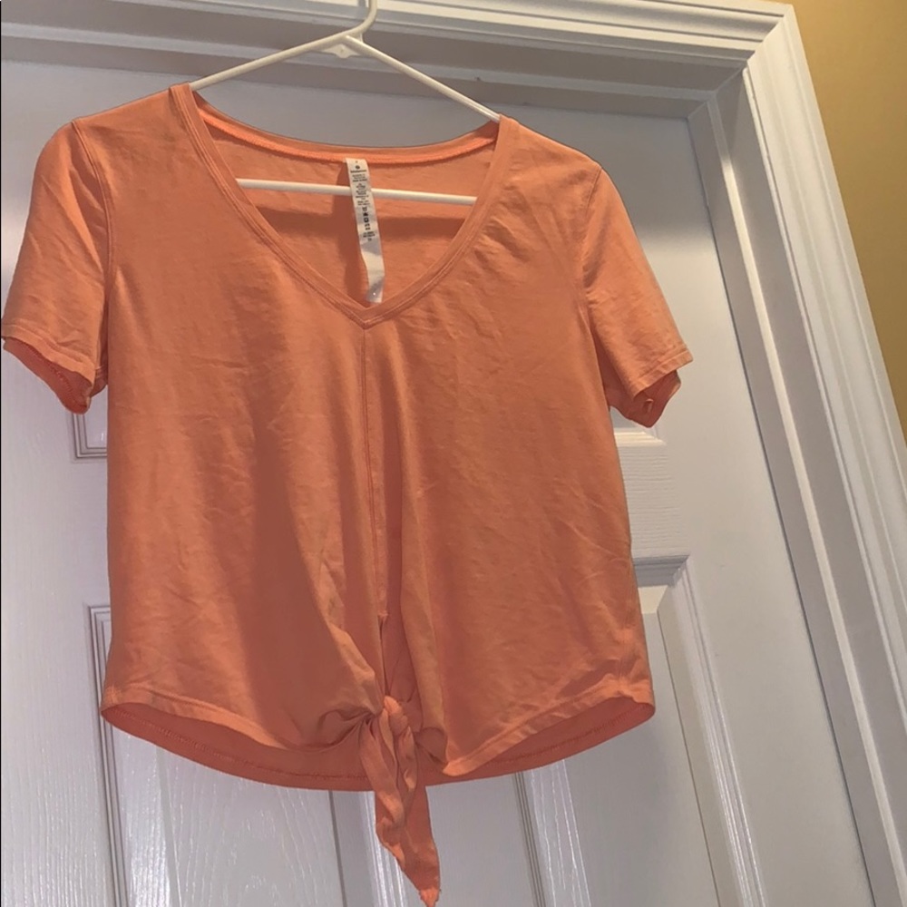 lululemon cropped shirt